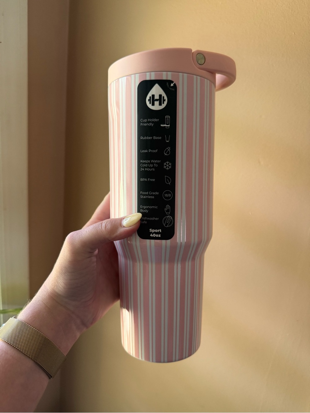 HydroJug 40 oz Sport Cabana Kay x HydroJug Collection